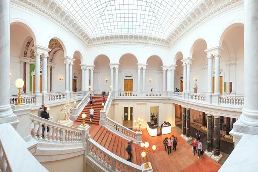 Das Buch wird im Vortragssaal der Bibliotheca Albertina vorgestellt (Foto: Swen Reichhold / Universität Leipzig SUK).